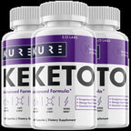 (3 Pack) Kure Keto Pills - Supplement for Weight Loss Appetite Control & Suppressants - 180 Capsules