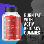 (3 Pack) Activ Active Boost Keto ACV Gummies - Supplement for Weight Loss - Energy & Focus Boosting Dietary Supplements for Weight Management & Metabolism - Fat Burn - 180 Gummies
