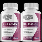 (2 Pack) SOS Ketosis - Keto Weight Loss Formula - Energy & Focus Boosting Dietary Supplements for Weight Management & Metabolism - Advanced Fat Burn Raspberry Ketones Pills - 120 Capsules